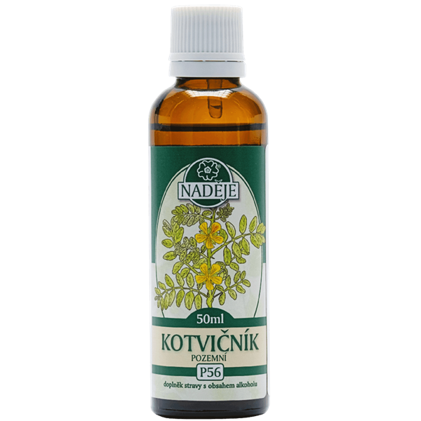 Naděje Kotvičník pozemní tinktura z pupenů 50 ml